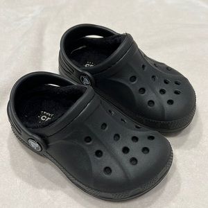 Black kids Crocs